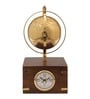 Atlasphere Gold Table Clock