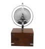 Atlasphere Silver Table Clock