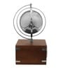 Atlasphere Silver Table Clock