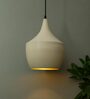 Atlier White Metal Hanging Light