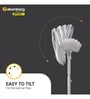 Atomberg Efficio+ 400mm BLDC Energy Saving Pedestal Fan with Remote(White)