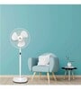 Atomberg Efficio+ 400mm BLDC Energy Saving Pedestal Fan with Remote(White)