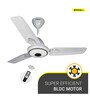 Atomberg Efficio+ 900mm BLDC motor Energy Saving Anti-Dust Ceiling Fan with Remote Control | White