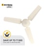Atomberg Efficio BLDC Motor Ceiling Fan with Remote, 1050 mm, Ivory