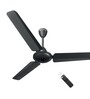Atomberg Ikano 1200 mm BLDC Motor with Remote 3 Blade Ceiling Fan (Black)