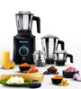 Atomberg MG1 Mixer Grinder with Inverter Technology & Slow Mode, 485W, 3 Jars and Chopper (Black)