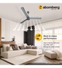 Atomberg Renesa+ 1200mm 28W BLDC 5 Star Rated High Speed Ceiling Fan with Remote(Sand Grey)