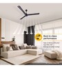 Atomberg Renesa+ 1400mm 32W BLDC 5 Star Rated High Speed Ceiling Fan with Remote(Earth Brown)