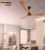 Atomberg Renesa 1200mm 28W BLDC 5 Star Rated High Speed Ceiling Fan with Remote(Matt Black)