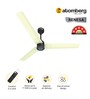 Atomberg Renesa 1200mm 28W BLDC 5 Star Rated High Speed Ceiling Fan with Remote(Ivory and Black)