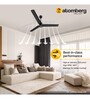 Atomberg Renesa 1200mm 28W BLDC 5 Star Rated High Speed Ceiling Fan with Remote(Matt Black)