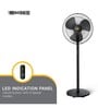 Atomberg Renesa 400mm BLDC motor Energy Saving Pedestal Fan with Remote Control (Black,Pack of 1)