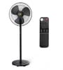 Atomberg Renesa 400mm BLDC motor Energy Saving Pedestal Fan with Remote Control (Black,Pack of 1)