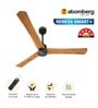 Atomberg Renesa Smart + 1200mm 28W BLDC 5 Star Rated High Speed Ceiling Fan with Remote(Oak Wood)