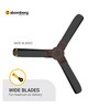 Atomberg Studio+ 1200mm 32W BLDC Energy Saving Ceiling Fan(Earth Brown)