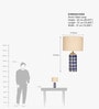 Blue Atrani Table Lamp
