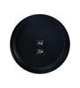 Attic Analog Black Metal Wall Clock