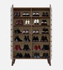 Attic Vertico Shoe Cabinet in Frosty White Finish