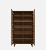 Attic Vertico Shoe Cabinet In Vloga Oak Finish