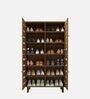 Attic Vertico Shoe Cabinet In Vloga Oak Finish