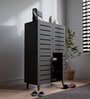 Attic Vertico Shoe Cabinet In Wenge Finish