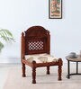 Atulya Sheesham Wood Dining Chair In Honey Oak Finish