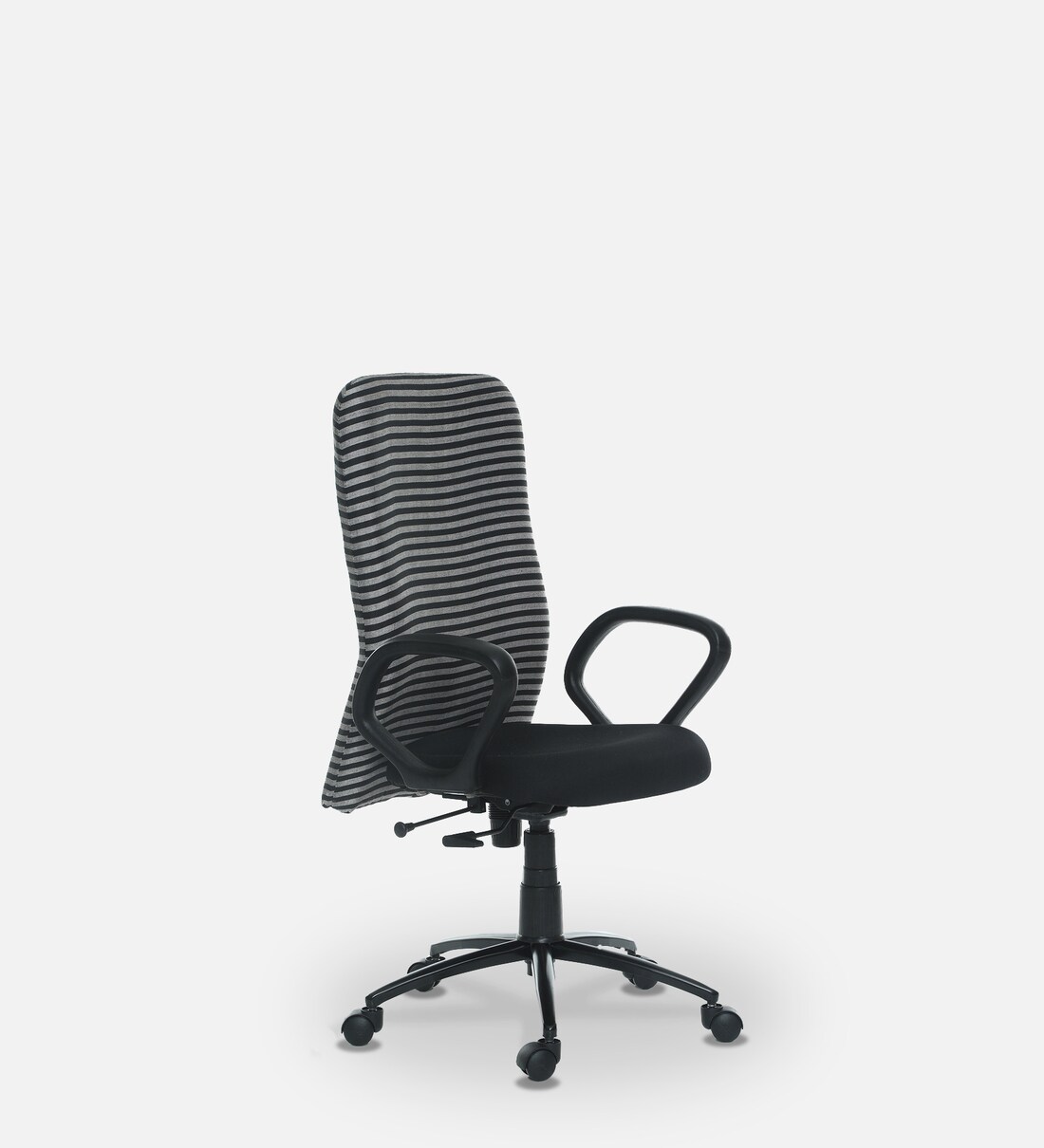 Buy Audrey Medium Back Ergonomic Chair in Black Colour by Creative ...