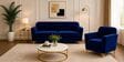 Augusta (3+1+1) Seater Sofa In Blue Color