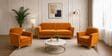 Augusta (3+1+1) Seater Sofa In Mustard Color