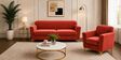 Augusta (3+1+1) Seater Sofa In Rose Color