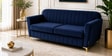 Augusta 3 Seater Sofa In Blue Color