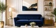Augusta 3 Seater Sofa In Blue Color