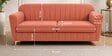 Augusta 3 Seater Sofa In Rose Gold Color