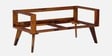 Aura Sheesham Wood 2 Seater Sofa In Honey Oak Finish