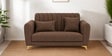 Aura 2 Seater Sofa In Brown Color