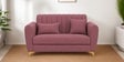 Aura 2 Seater Sofa In Onion Pink Color