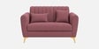 Aura 2 Seater Sofa In Onion Pink Color