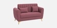 Aura 2 Seater Sofa In Onion Pink Color