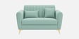 Aura 2 Seater Sofa In Sea Green Color
