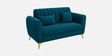 Aura 2 Seater Sofa In Teal Green Color