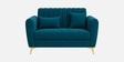 Aura 2 Seater Sofa In Teal Green Color