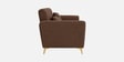 Aura 3 Seater Sofa In Brown Color
