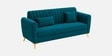 Aura 3 Seater Sofa In Teal Green Color
