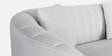 Jacinth Fabric 2 Seater Sofa In Cream Colour