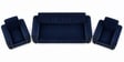 Austin (3+1+1) Sofa Set Sofa In Blue Color Austin (3+1+1) Sofa Set Sofa In Blue Color