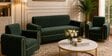 Austin (3+1+1) Sofa Set Sofa In Green Color