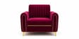 Austin (3+1+1) Sofa Set Sofa In Maroon Color Austin (3+1+1) Sofa Set Sofa In Maroon Color