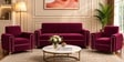 Austin (3+1+1) Sofa Set Sofa In Maroon Color Austin (3+1+1) Sofa Set Sofa In Maroon Color