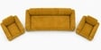 Austin (3+1+1) Sofa Set Sofa In Mustard Color Austin (3+1+1) Sofa Set Sofa In Mustard Color