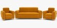 Austin (3+1+1) Sofa Set Sofa In Mustard Color